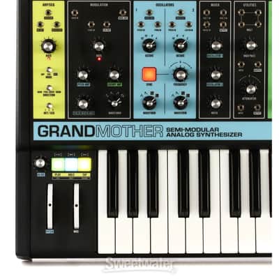 Moog Grandmother 32-Key Semi-Modular Analog Synthesizer image 3