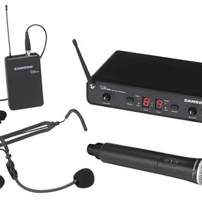 Samson Audio Concert 288 All-in-One Dual-Channel Wireless System (I Band) image 2