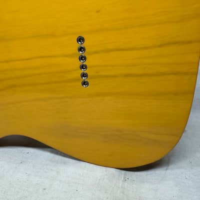 Fender USA Custom Shop Guitar Center 1952 Telecaster NOS Guitar with COA + Case 2024 - Butterscotch Blonde / Maple neck image 16