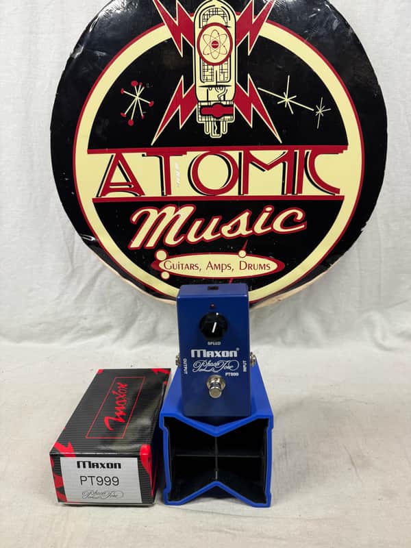 Maxon PT999 pt-999 Phase Tone Phase Shifter Phaser Pedal with Box - MIJ Made In japan image 1