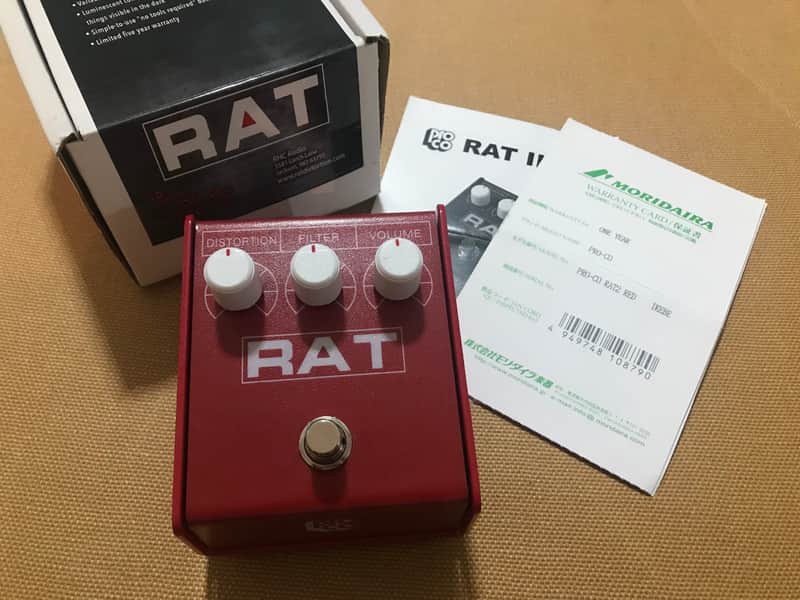 ProCo RAT Red - limited edition JAPAN | Reverb
