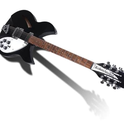 Rickenbacker RN3312JG2 Electric Guitar, 330/12, Jetglo, 12-string, Case image 3