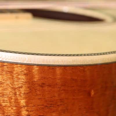Goodall Traditional OOO, Fiddleback Mahogany / Italian Spruce image 15