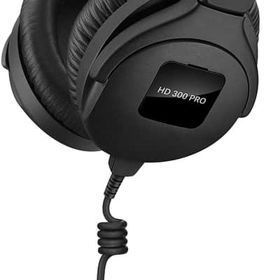 Sennheiser Professional HD 300 PRO Over-Ear Broadcast Headphones,Black image 1