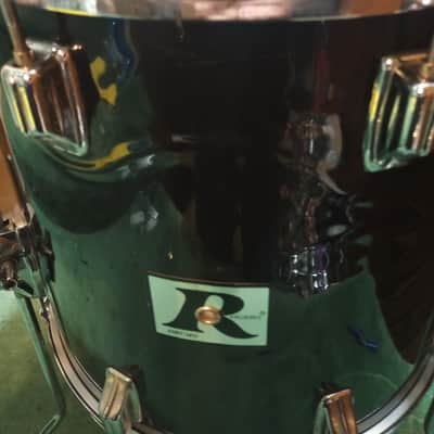 Rogers 16x16 Floor Tom 1980's - Black Wrap image 2