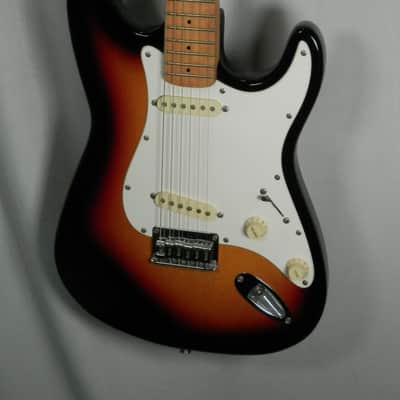 Aria STG Series Sunburst electric guitar AS-IS For parts project image 2