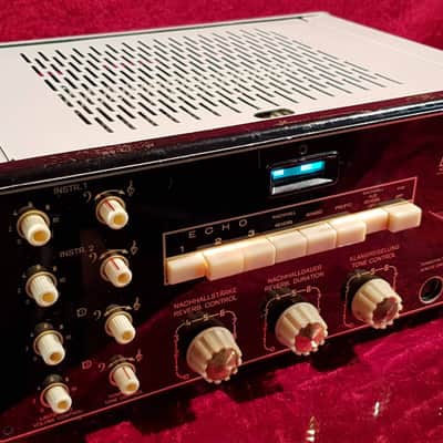Vintage 1960’s Dynacord Echocord S62a Tube Tape Echo Delay Preamp 110-240V TOP image 1