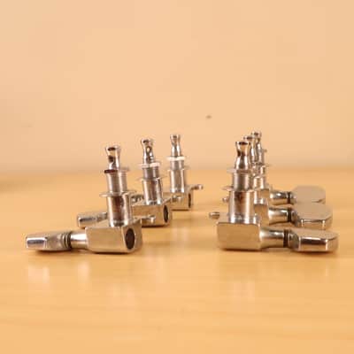 Vintage 1970's Schaller W. Germany 3x3 Chrome Tuners for Les Paul SG ES-335 image 9