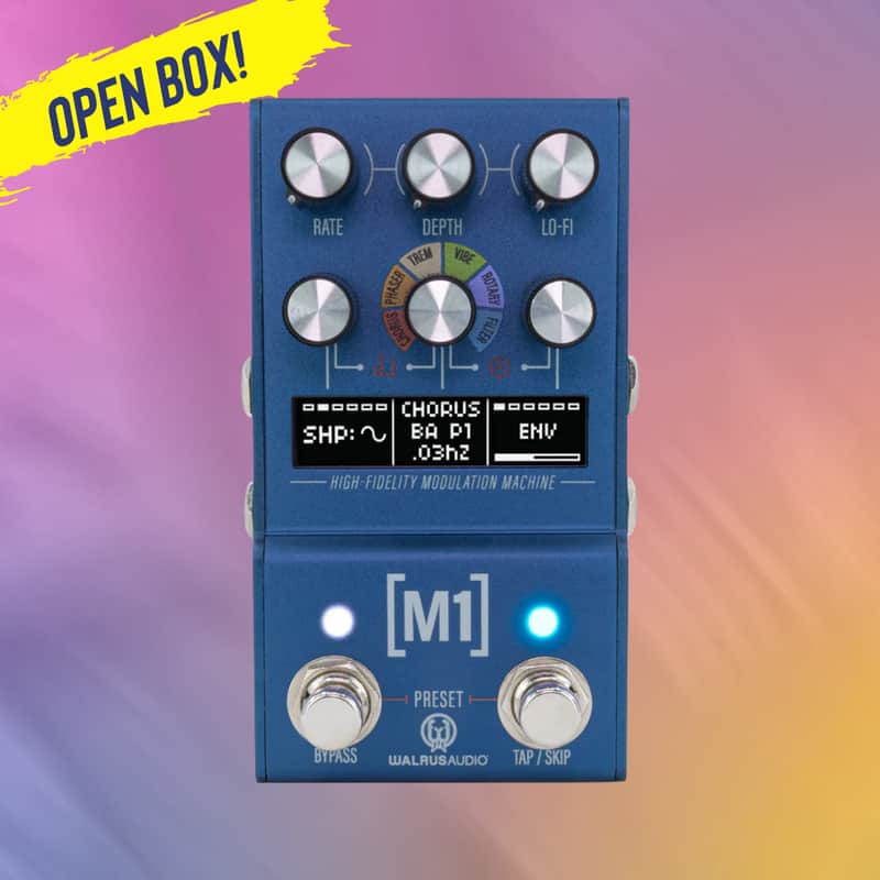 Walrus Audio Mako M1 MKII High-Fidelity Modulation Machine - OPEN BOX! image 1