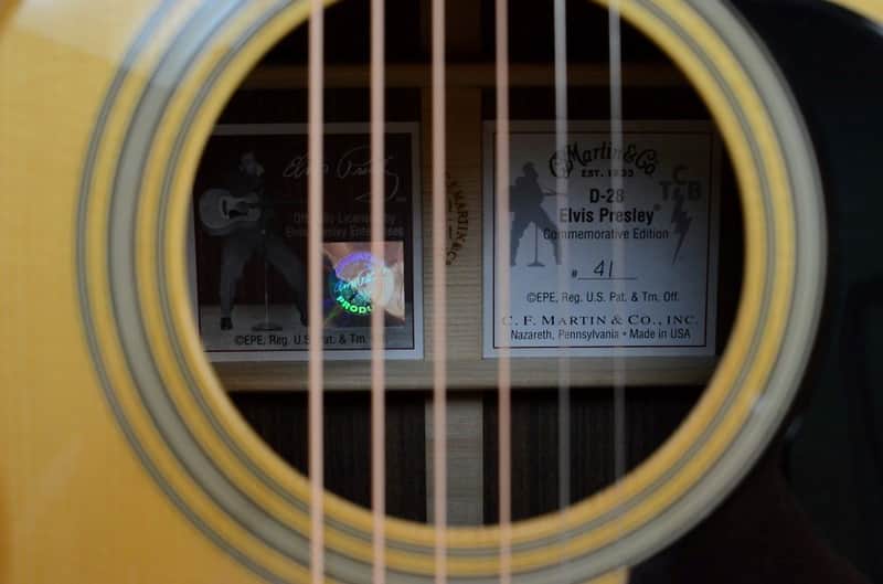 Martin Elvis Presley Signature Commemorative D-28 image 6
