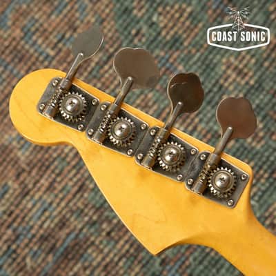 1998 CIJ Fender '69 Competition Mustang Bass Reissue MB-SD/CO Seymour Duncan image 13