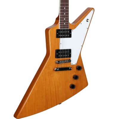 Gibson '70s Explorer Electric Guitar, Antique Natural image 1