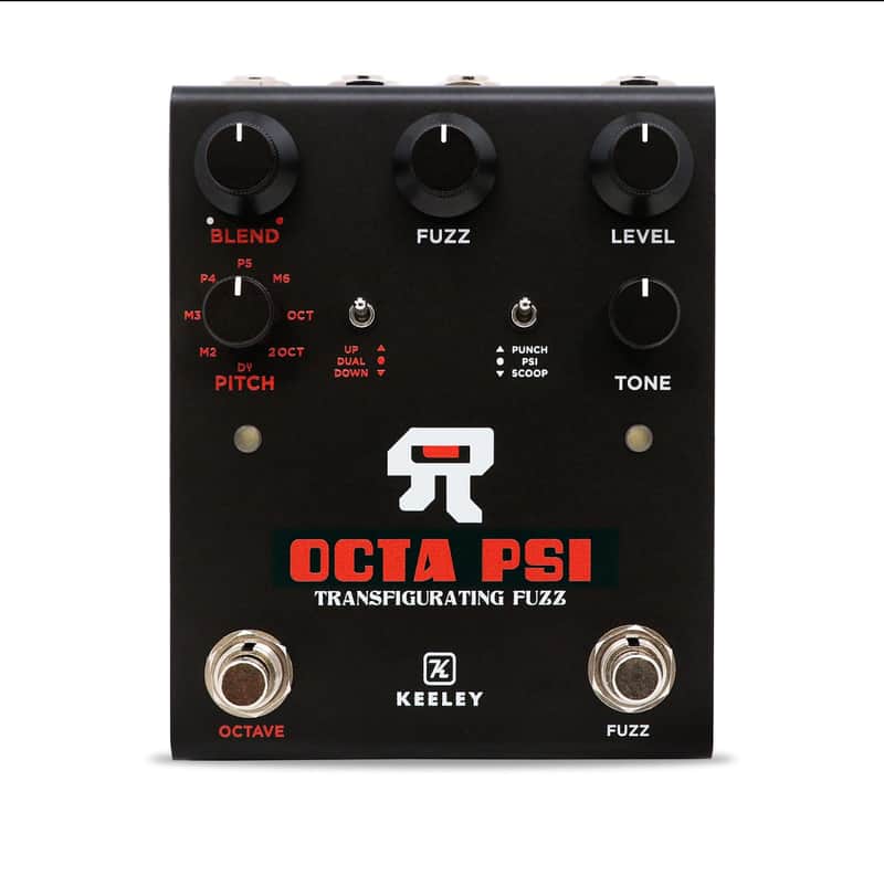 Keeley Octa Psi Transfigurating Fuzz 2024 - Black image 1