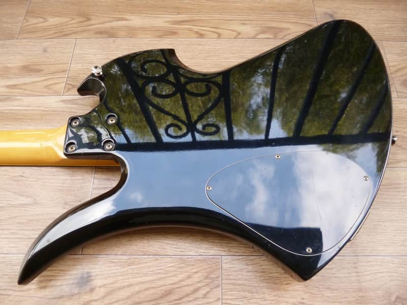 Fernandes Mockingbird MG-70X MIJ 1990 Black | Reverb