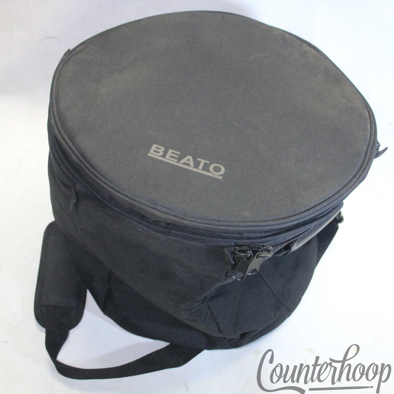 Beato 11" x 12" Soft Shell Padded Tom Drum Case Touring Bag Black — main photograph