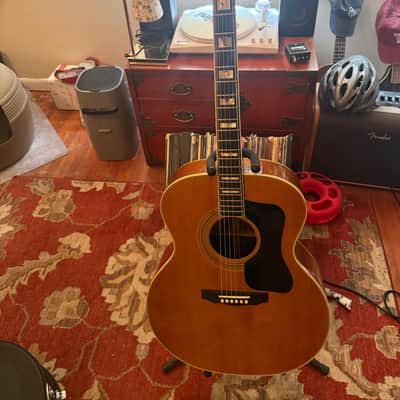 1975 Guild F50R with K&K Pure Mini and Humidicase image 1