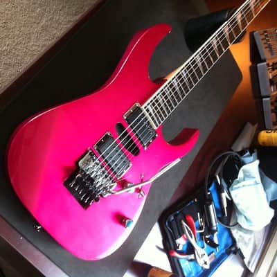 Ibanez RG770 1990 Purple Metallic (It looks pink) image 1
