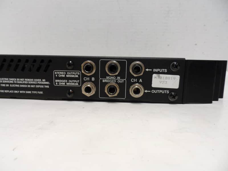 ADA MICROTUBE 200 TUBE STEREO AMP AMPLIFIER RACK GUITAR El POWER