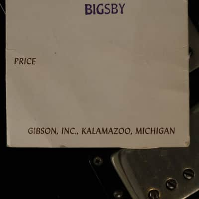 1957 Gibson Les Paul Custom Black w/original Bigsby + "Fretless Wonder" HANG TAG image 21