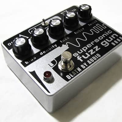 Used Death By Audio Supersonic Fuzz Gun Fuzz Guitar Effects Pedal! image 3