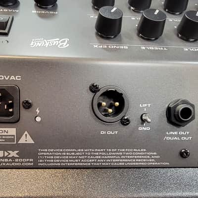 NuX Busking NBA-200FR 276-watt 1 x 8-inch, 2 x 3-inch Multi-input Combo Amplifier, Free Shipping! image 9