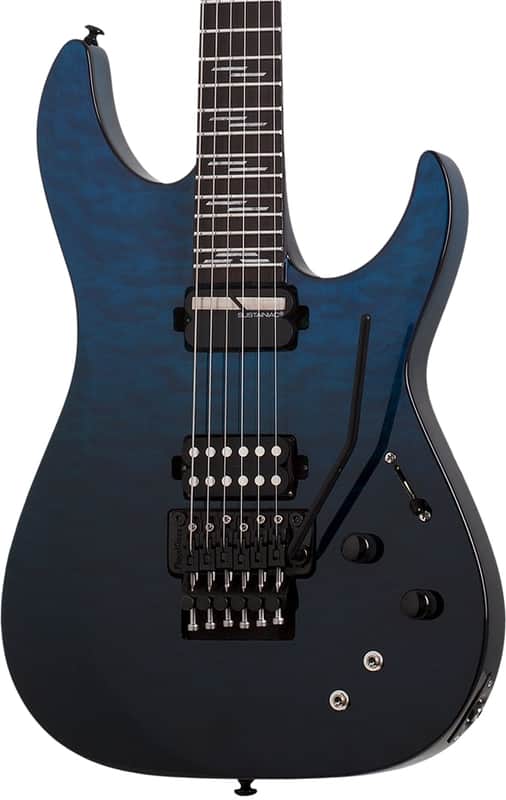 Schecter Reaper-6 FR S Elite Electric Guitar - Deep Ocean Blue image 1