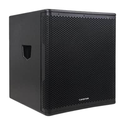 METIS-PRO18AS | METIS Series 18" 2400W Powered PA/DJ Subwoofer with Class-D Amplifier, Plywood, Black image 1