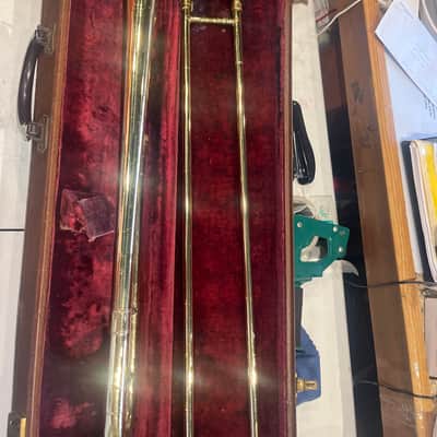 Conn Pan American Trombone - Gold image 1