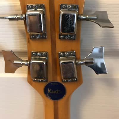Kent Model 743 Bass Guitar  1966-1967 "Sunburst" image 4