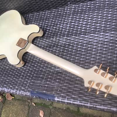 Aria Pro 2 TA-60 / Vintage Japan 335 model TA 60 / sparkling white/cream colour image 8
