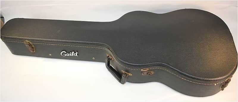 Guild Acoustic Hard Case • Ess & Ess • 70's • Red Lining image 1