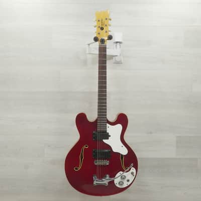 Used Mosrite Celebrity Electric Guitar Red image 3