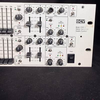 SCV Electronics 231SP-R Graphic Equalizer 1990's - white image 2
