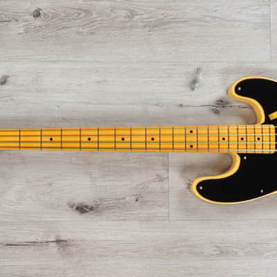 Mint Fender Custom Shop Vintage Custom 1951 NOS Precision Bass, Nocaster Blonde image 6