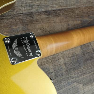 MyDream Partcaster Custom Built - Gold Nashville Quarter Pound Freeway image 9