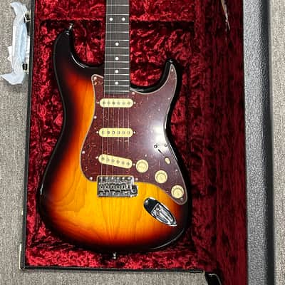 Fender Custom Shop American Custom Stratocaster NOS (2024) - Chocolate 3-Color Sunburst #17134 with Original Hard Case image 13