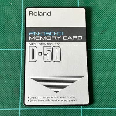 Roland PN-D50-01 PATCH DATA ROM for D-50, D-550