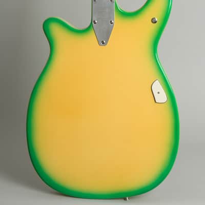 Micro-Frets Golden Melody Semi-Hollow Body Electric Guitar (1969), ser. #1422, original black tolex hard shell case. image 4