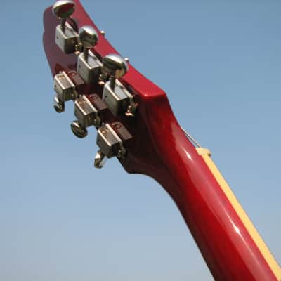 Epiphone Casino Coupe - Cherry Red - Gotoh Bridge - Black Pickguard and Knobs - Upgrades! image 18