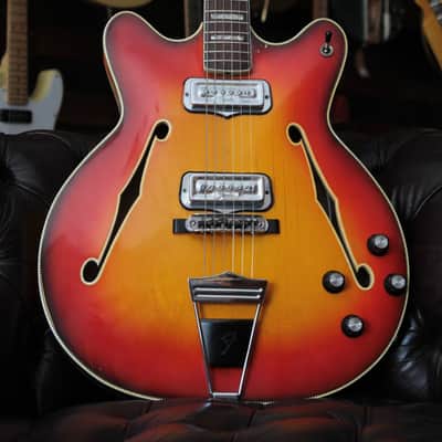 Fender Coronado ii 1967 - Sunburst image 4
