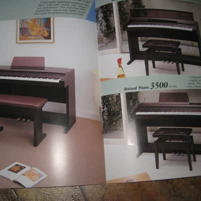 Roland  Digital Piano Keyboards From 1989 Models HP-3500 to HP-5000L Series image 4