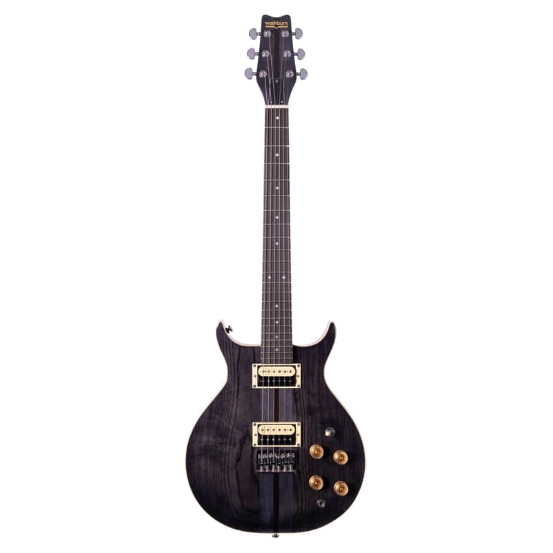 Washburn Hawk Electric Guitar-Trans Black *USA Small Business* image 1