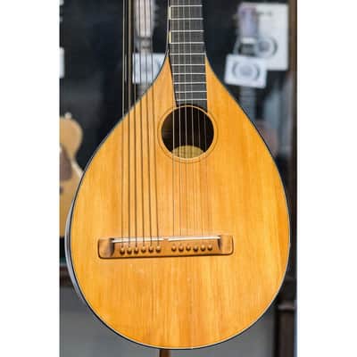 1946 Levin Model 102 12-string Bass Lute natural image 1