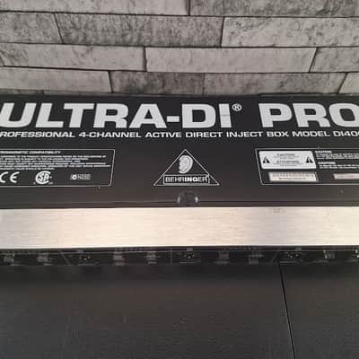 Behringer Ultra-DI Pro DI4000 4-Ch Active Direct Inject Box 2010s - Standard image 3