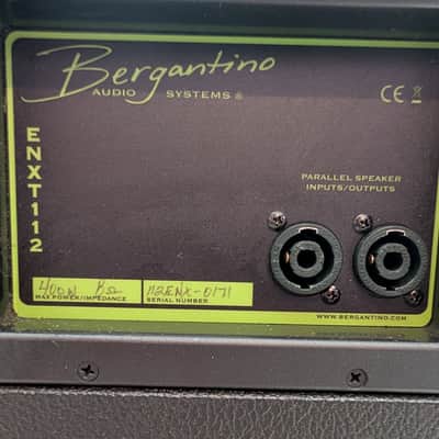 Bergantino ENXT112 1x12 Bass Cabinet image 3