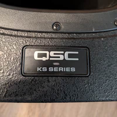 QSCK12.2 12'' Active 2-Way Loudspeaker (Pair), QSC KS112 Powered Subwoofer (pair), 2 Mounting Poles image 7