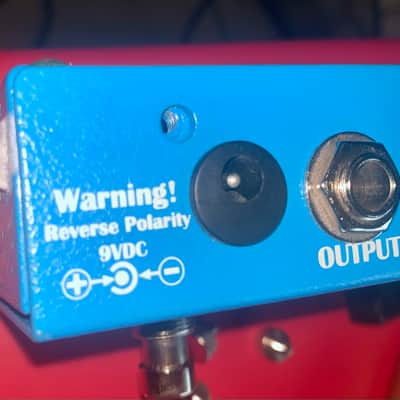 2015 Fulltone octafuzz effects pedal for electric guitar made in the USA - Blue image 2