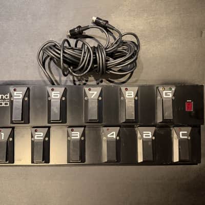 Roland GP-16 Digital Guitar Effects Processor with FC-100mkII Foot Controller 1989 - 1994 - Black image 3