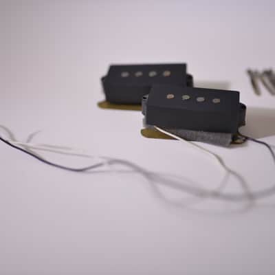 Vintage 1976 Fender Precision BASS Pickups Set HOT 11.21K 1970's PBass Guitar image 6