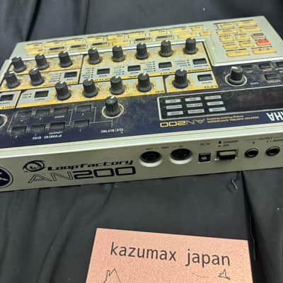 Yamaha AN200 Analog Modeling Groove Box Desktop Synthesizer Unit Only Tested image 4